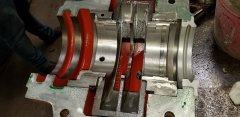 Remanufactured GE split sleeve bearing